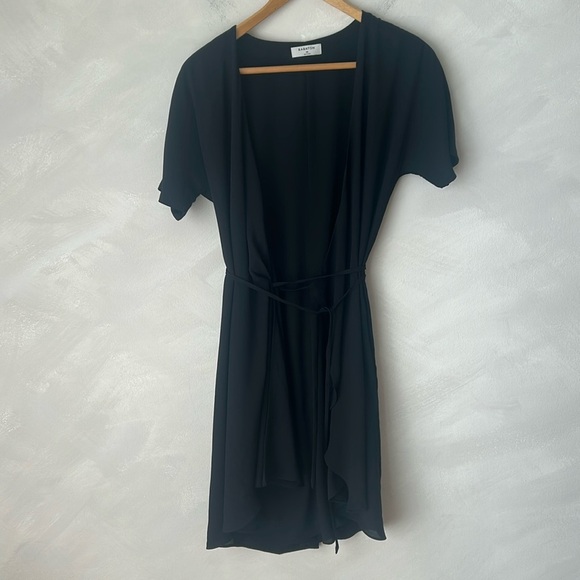 Babaton Aritzia Wallace Wrap dress in black, size XS - Picture 8 of 10